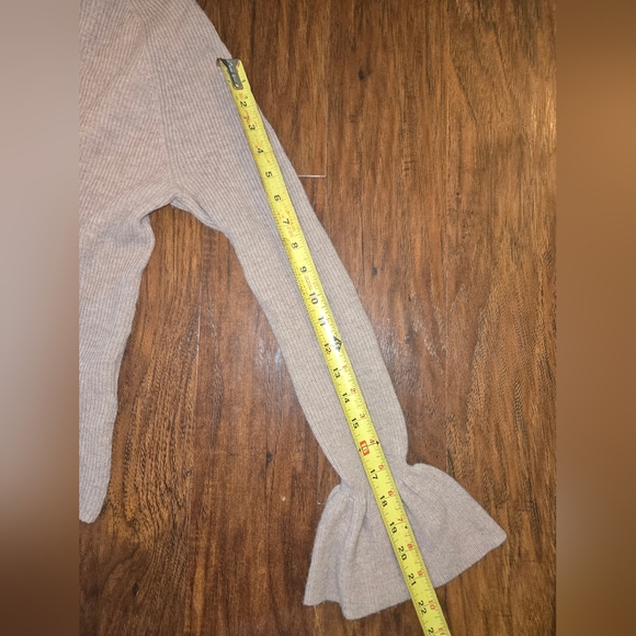 Banana Republic Small Wool Cashmere Blend Knit Tan Mock Neck Sweater - Picture 9 of 9